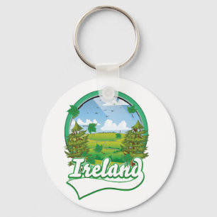 Chaveiro logotipo de viagem Irlanda