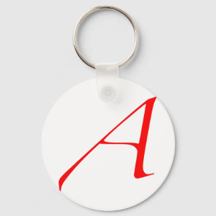 Chaveiro Logotipo do ateu "A"