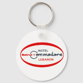 Chaveiro Logotipo do Hotel Comodore 1983