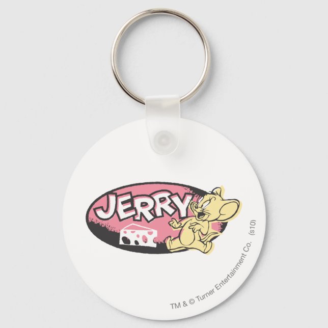 Chaveiro Logotipo do Jerry Cheese (Frente)