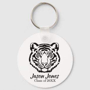 Chaveiro Logotipo do Mascote Blue Tigers Graduação  