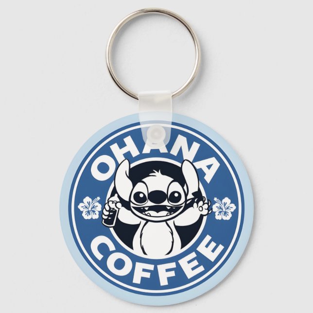 Chaveiro Logotipo do Ohana Coffee (Frente)