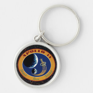 Chaveiro Logotipo do Patch da Missão Apollo 14 da NASA