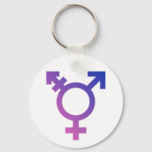 Chaveiro Logotipo do símbolo do Transgender