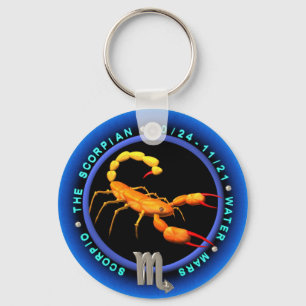 Chaveiro Logotipo do zodíaco da Escorpião de Valxart