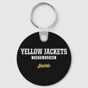 Chaveiro Logotipo dos Springfield Yellow Jackets Cheerleadi