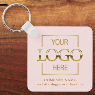 Chaveiro Logotipo Empresarial & Código QR Promocional Perso
