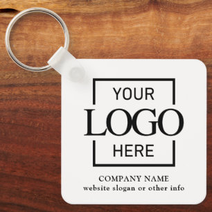Chaveiro Logotipo Empresarial & Código QR Promocional Perso