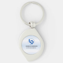 Logotipo Empresarial | Funcionário Azul Minimalist