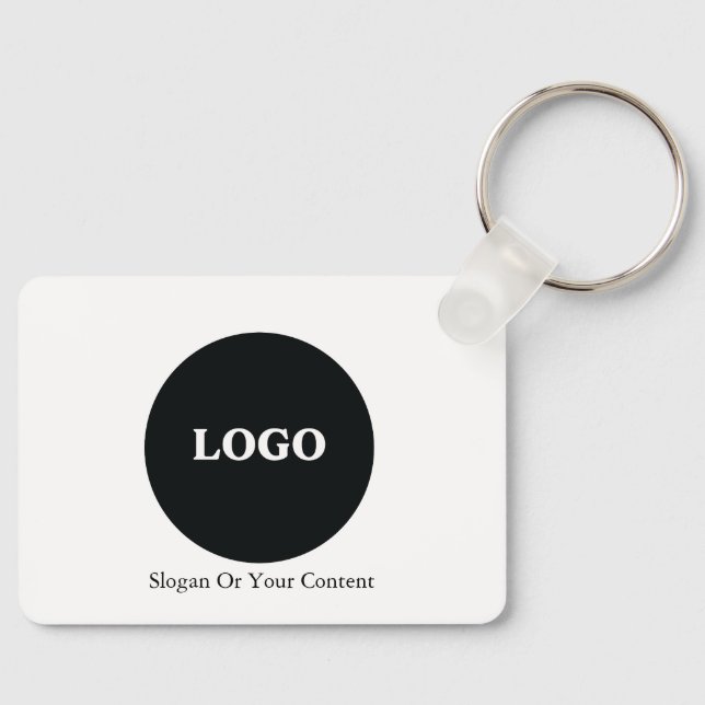 Chaveiro Logotipo Empresarial Personalizado – Adicione seu  (Frente)