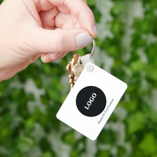 Chaveiro Logotipo Empresarial Personalizado – Adicione seu  (Mão)
