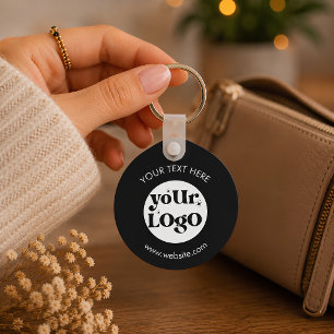 Chaveiro Logotipo Empresarial Personalizado da Empresa