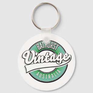 Chaveiro Logotipo estilo vintage Bathurst Austrália
