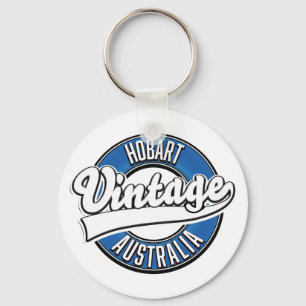 Chaveiro logotipo estilo vintage Hobart Austrália