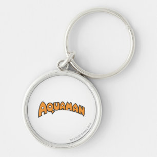 Chaveiro Logotipo Laranja Aquaman