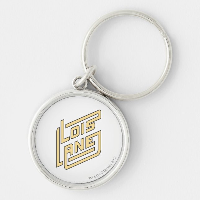Chaveiro Logotipo Lois Lane (Frente)