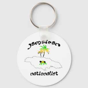 Chaveiro Logotipo Nacionalista Jamaicano