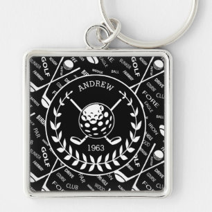 Chaveiro Logotipo personalizado de na moda de golfe