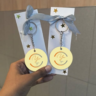 Chaveiro logotipo personalizado de negócios profissional ap