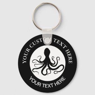 Chaveiro Logotipo Personalizado do Octopus