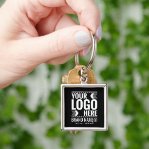 Chaveiro Logotipo Personalizado, Logotipo de Negócios ou Ma