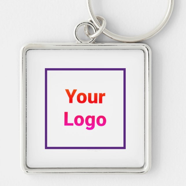 Chaveiro Logotipo personalizado simples e elegante aqui cl  (Frente)