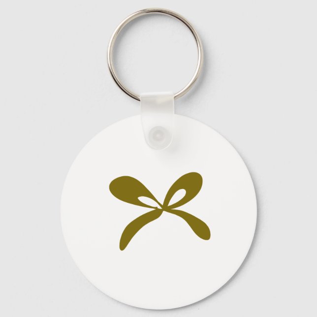 Chaveiro Logotipo personalizado simples e elegante aqui emp (Frente)
