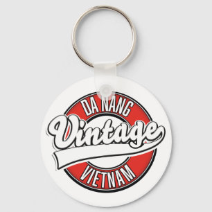 Chaveiro Logotipo retrô de Da Nang vietnã