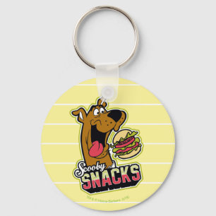 Chaveiro Logotipo Scooby-Doo "Scooby Snacks"