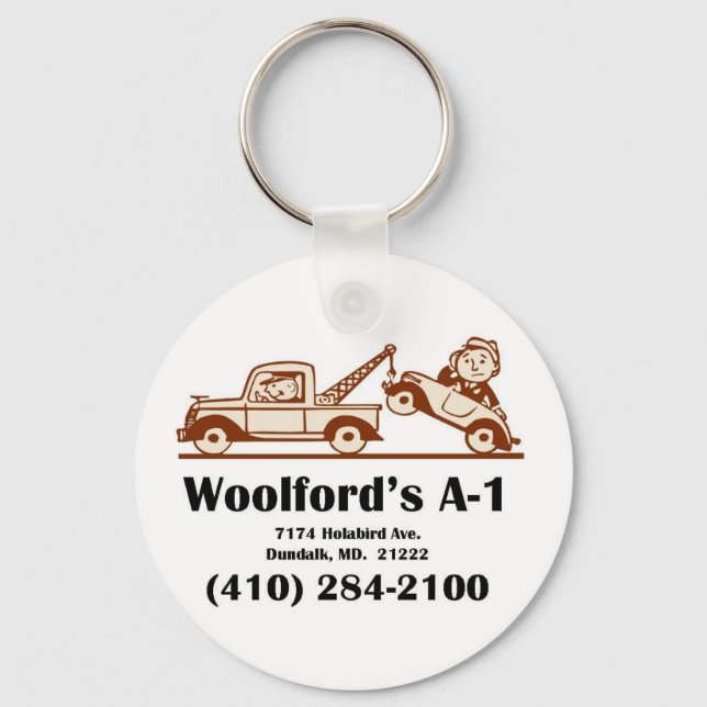 Chaveiro logotipo t-shirt w-address (Frente)