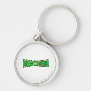 Chaveiro Logotipo verde da lanterna com lanterna