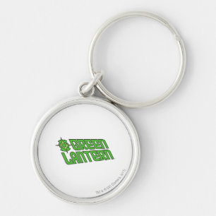 Chaveiro Logotipo verde da lanterna inclinado