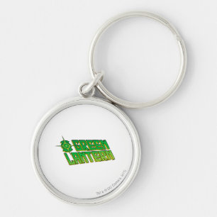 Chaveiro Logotipo verde da lanterna - inclinado