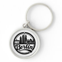 Logotipo Vintage da cidade de Berlim na moda