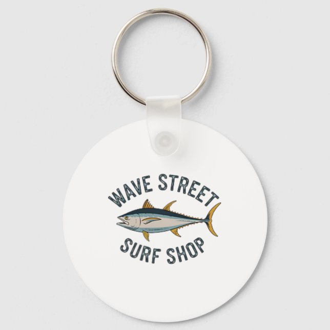 Chaveiro Loja de Surf Wave Street Atum Yellow Fin Gráfico P (Frente)