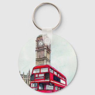 Chaveiro London Bus e Big Ben
