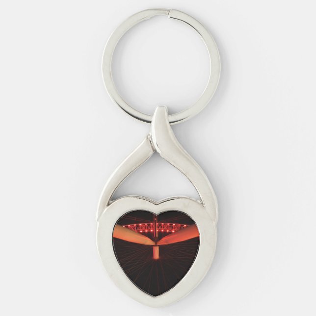Chaveiro London Eye na Night Heart Keychain (Frente)