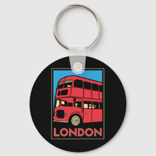 Chaveiro londres westminster inglaterra art déco pôster ret