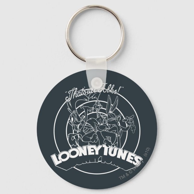 CHAVEIRO LOONEY TUNES™ É TUDO GENTE!™ (Frente)