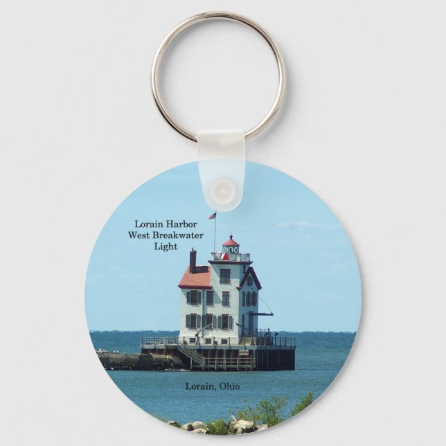 Chaveiro Lorain Harbour West Breakwater (Frente)