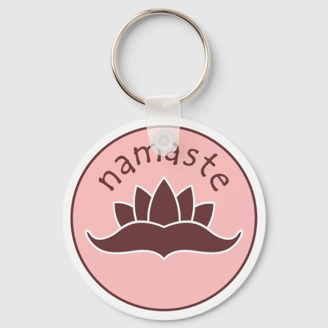 Chaveiro Lotus Namaste (Frente)