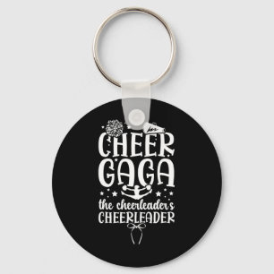 Chaveiro Louca de Alegria de uma Líder de Torcida Gaga Orgu
