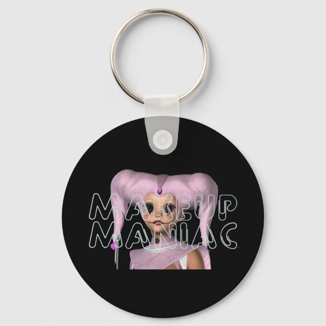 Chaveiro Louca por Maquiagem TEE (Frente)