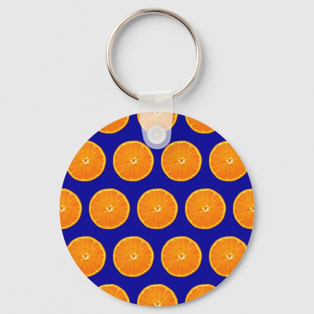 Chaveiro Louco em Clementinas - Azul (Frente)