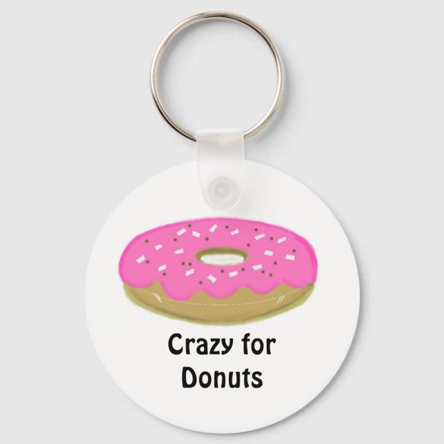 Chaveiro Louco por Donuts (Frente)
