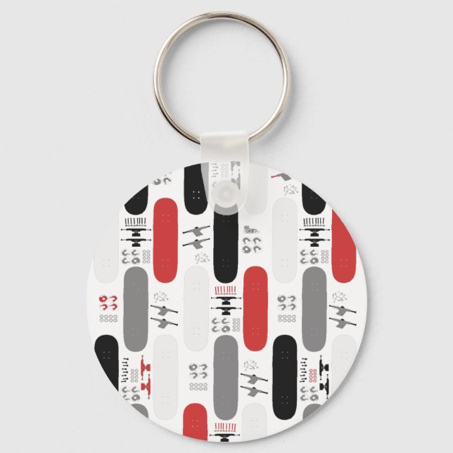 Chaveiro Loucura do skate (GRB) (Frente)