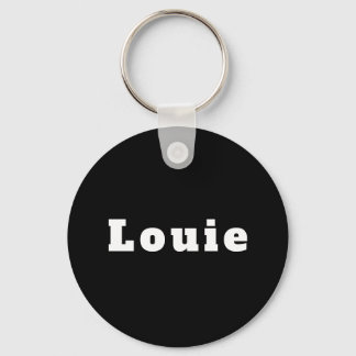 Chaveiro Louie schwarz weiß