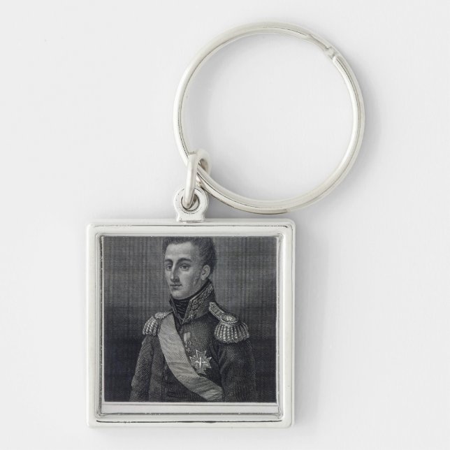 Chaveiro Louis-Antoine de Bourbon Duque de Angulema (Frente)