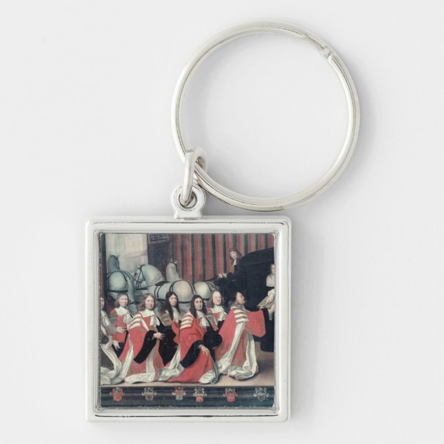 Chaveiro Louis XIV recebido pelos xerifes em Toulouse (Frente)