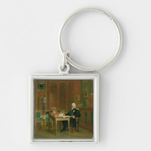 Chaveiro Louis XVIII em seu estudo no Tuileries